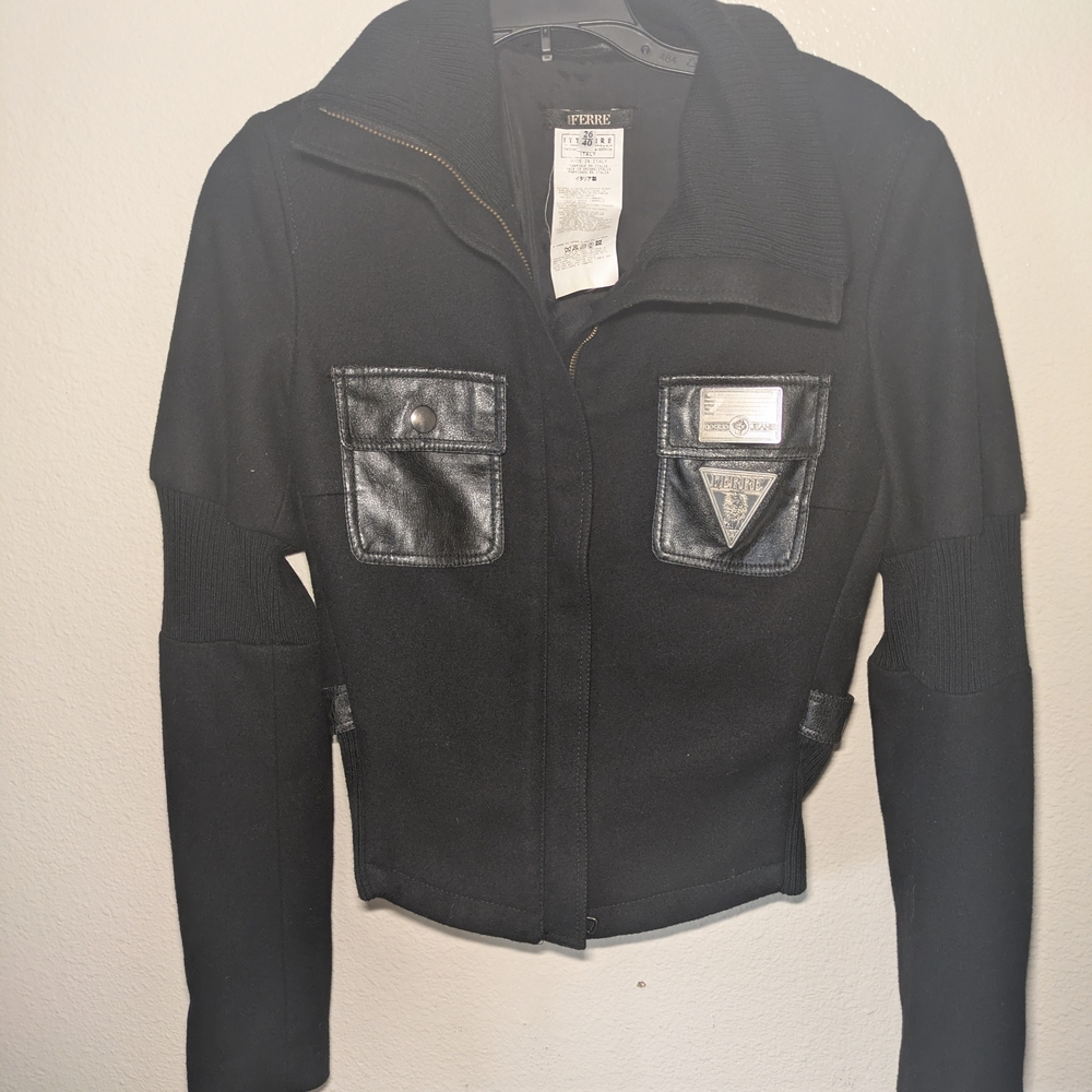 Ferre Jeans Black Women's Jacket